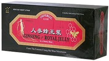 New - Imperial Elixir Ginseng and Royal Jelly - 10 mg - 30 Bottles