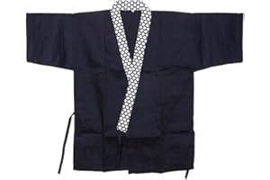 24STATION Kimono Sushi Chef Coat Uniform Japanese Restaurant Workwear for Men Women #05