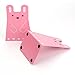 DYQWT 1 Pairs Cute Cartoon Rabbit Nonskid Bookend Book Ends Art Decoration,Pink