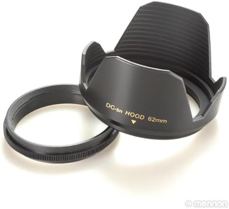 Mennon 62mm DC-bN Universal Bayonet Mount Lens Hood