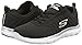 Skechers Sport Women's Flex Appeal 2.0 Fashion Sneaker, Black/white, 7.5 M US
