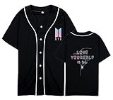 Xllife Kpop BTS Love Yourself Her Tear Baseball Jersey Suga V Jimin Jung Kook Shirt