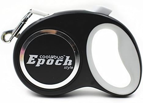 Foreverrise Retractable Dog Leashes Automatic Nylon Belt 16 ft Medium for Dogs up to 44 lbs(Black)