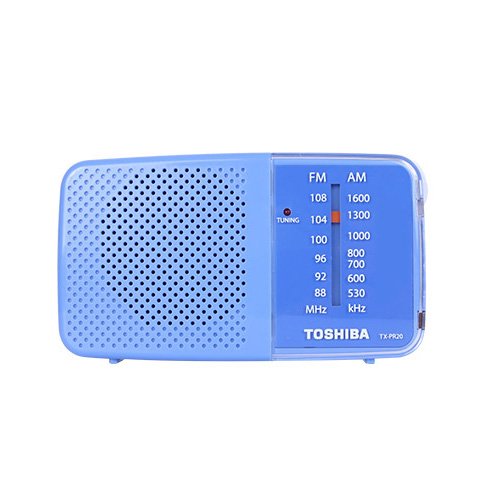 Toshiba Portable Radio Home Audio Black (TX-PR20SBLK)