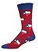 Socksmith Mens Novelty Socks "Texas" - Wine