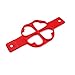 Silicone Pancake Mold Nonstick Egg Ring Maker,Flower/Heart Shape,2 Pack