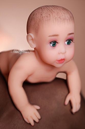 Erosdolls INC 15 Inch 40cm Collectible Lifelike Reborn Baby Doll Full Body Newborn Soft Silicone Lovely Lifelike Cute Girl Toy Children Gifts