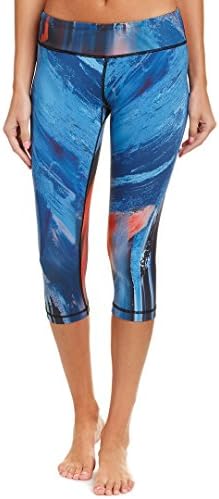 Vimmia Womens Printed Crop Legging, L, Blue