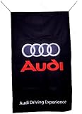 AUDI FLAG BANNER VERTICAL 5 X 3 ft