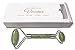 Veanu- Jade roller massaging tool | Enhance appearance of skin with 100% Natural Jade Stone | Double sided | Anti-aging, de-puffing, detoxifying, brightening, and refreshes skin