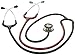 3M Littmann Stethoscope, Classic II Teaching, Black and Burgandy Tube, Stainless Steel Chestpiece, 40 inch, 2138