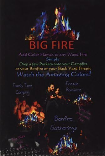 Mystical Fire / Big Fire 48 Pack Retail Display Box by Big Fire