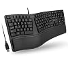 X9 Performance Ergonomic Keyboard Wired with Wrist Rest – Type Comfortably Longer – USB Split Keyboard for Laptop with…
