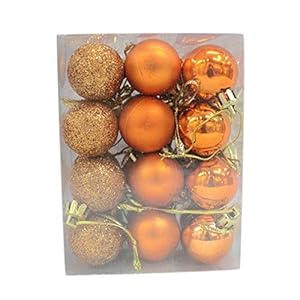 Garretlin 24st kerstbal kerstboom opknoping bal thuis festival feestdecoratie cadeau – brons