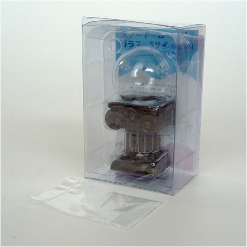 Snow dome do-it-yourself kit glass S size pillar pedestal type powder with (japan import)