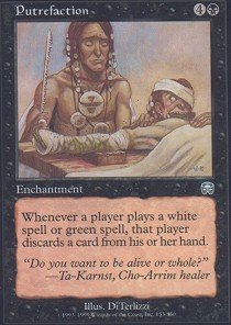 Magic: the Gathering - Putrefaction - Mercadian Masques