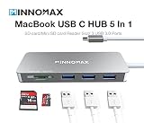 MacBook Pro USB C Adapter,Macbook Pro USB C Hub, INNOMAX MacBook USB Type C Hub（