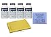 Steramine Sanitizing Tablets Bundle with QT-10 Test Strips For Sanitizing Solution & Medium Microfiber Sponge