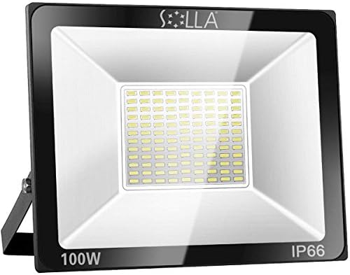 Solla 100w Led Flood Light Ip66 Waterproof 8000lm 550w