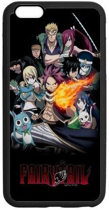 New Arrival Custom iphone 6 plus Case, Fairy Tail Back Case Skin TPU For iphone 6 5.5"