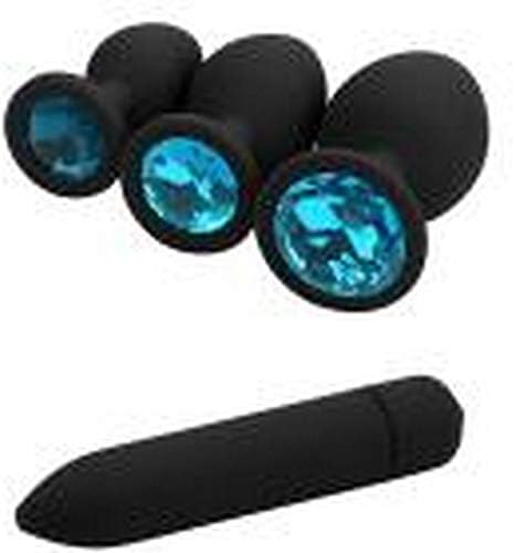 (B-Û-Tt P-Lüg Set + Vìb-Rǎ-Tör) Àn-Âl P-Lüg Silicone Safe Toys For Woman Àn-Âl Beads Bullet Vìb-Rǎ-Törs A803 30 Party Supplies Gift