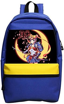 Moon Light Samurai Student Backpack School Bag Print Girls Super Bookbag Break