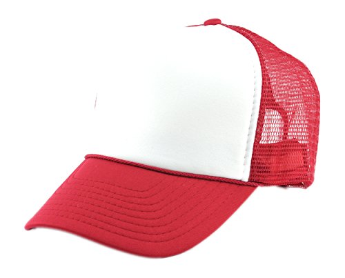 Nyfashion101 blank mesh adjustable snapback cotton 6-pa…