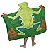 Hooded Towel for Kids, Oversize Cotton Character Hood Towel â€“ Makes Getting Dry Fun - Ideal Beach Towels for Toddlers & Small Children - Use at The Pool or Bath Time, 26 x 45â€ , Frog