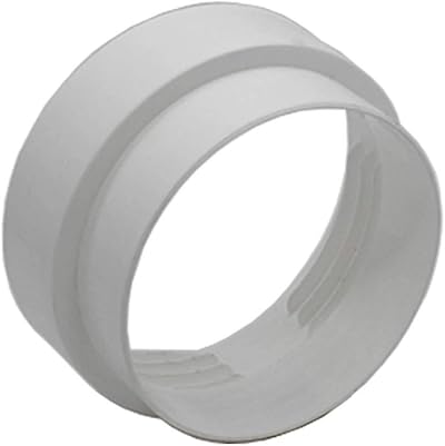 Kair Threaded Connector 100mm 4 Inch Flexible Hose to Round Duct Pipe