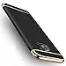 Coohole 2017 New Fashion Thin Electroplate Hard Case Cover for Samsung Galaxy Note 5 (Black)