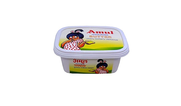 Amazon Com Amul Butter Tub 0 Gm Pack Of 2 Grocery Gourmet Food