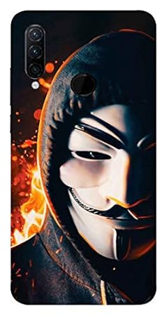 Man with Mask Back Cover for Lenovo K10 Note: Amazon.in: Electronics