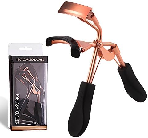 Eyelash Curler, Niuta 180° Wide Opening Spring Loaded False Lash Curler with Refill Pads Replacement for Curled Lashes