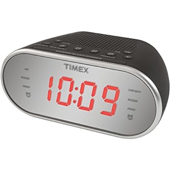 Amazon.com: Timex Am/FM Dual Alarm Clock Radio with Digital Tuning 1.2