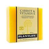 Carrot & Vitamin E 100% Pure & Natural Aromatherapy Herbal Soap- 4 oz (113g)