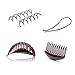 Goody Simple Styles Spin Pin, Modern Updo, Pony Pouf, Volume Boost Comb (Dark Hair) Hairstyling Bundles