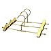 Koobay Shorts Hangers 20 Pack Jeans Hangers for Closet 11.8