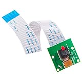 AuviPal 5 Megapixels Raspberry Pi Camera Module 1080p OV5647 Sensor with 6 inch 15 Pin Ribbon Cable for Model A/B/B+, Pi 2, 3, 3B+ and Pi 4