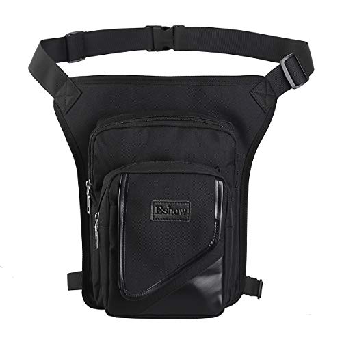 Eshow Men's Drop Leg Pouch Tools Bags Tactical Leg Bag Fanny Pack