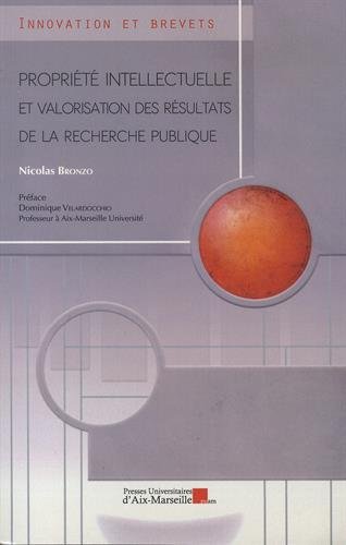 Propriété intellectuelle et valorisation des résultats de la recherche publique