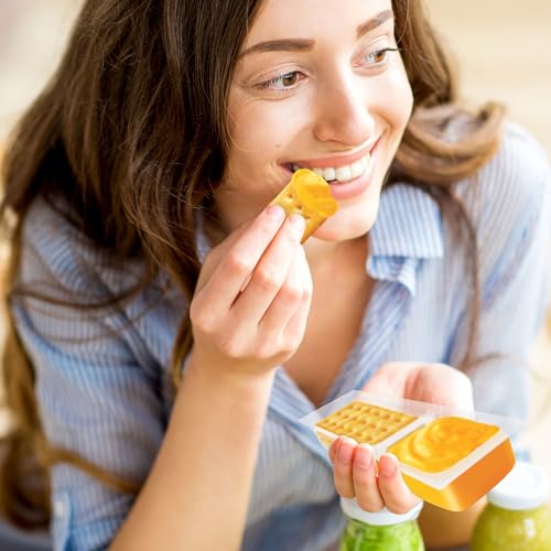 HANDI-SNACKS RITZ CRACKERS ‘N CHEESY DIP SNACK PACKS, 20 SNACK PACKS