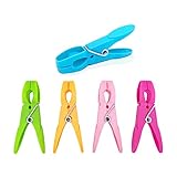 UMILIFE Clothes Pegs Pack of 50, Strong Plastic Pegs Quality Laundry Pegs Clips 