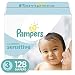 Diapers Size 3 (128 Count) - Pampers Swaddlers Sensitive Disposable Baby Diapers, Super Economy