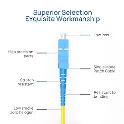 LR-LINK 3m(10ft) OS2 SC/SC to SC/SC Fiber Patch
