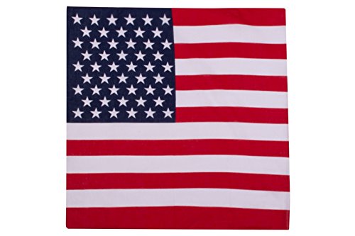 Original Elephant Brand Bandanas 100% Cotton Since 1898-12 Pack (Americana)