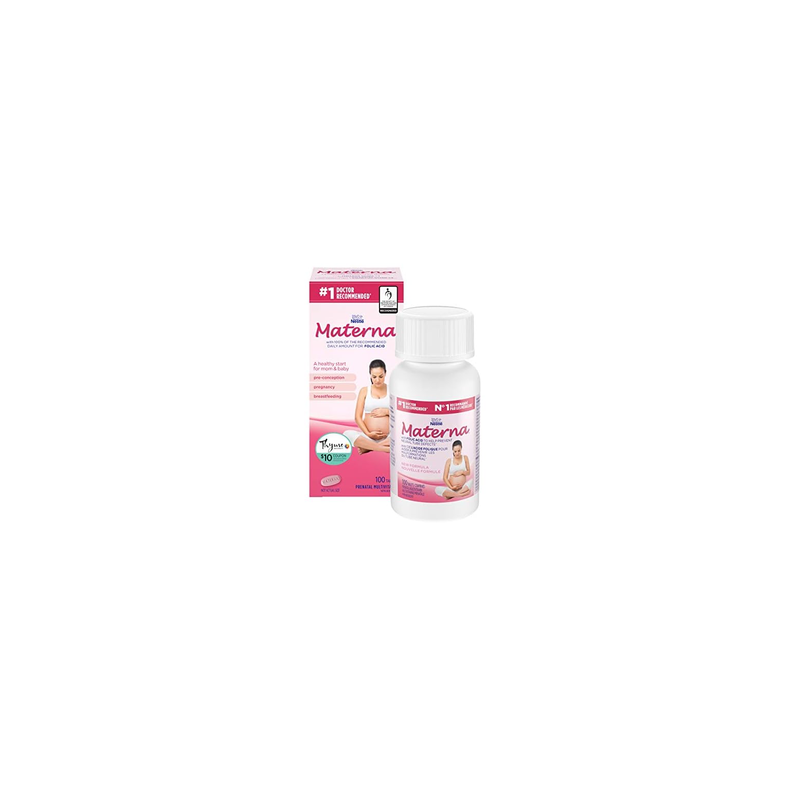 MaternaCENTRUMprenatalpostpartumvitaminmineralsupplement100