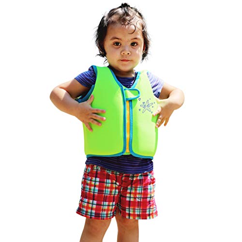 IvyH Kids Life Jacket,Children Swim Vest Float Jacket Swimming Training Buoyancy Aid with Armbands
