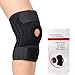 Hinged Knee Brace- Open Patella Knee Support with Adjustable Compression Stabilizer for Swollen ACL, Tendon, Ligament, Meniscus Injuries, Ligament, Sports Activities