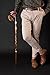 Wooden Walking Stick For Women New Stick for Men - Wooden Walking Cane Hand Carved Womens Walking Stick 36 Inches - Fashionable Sturd (Fox Walking Stick)