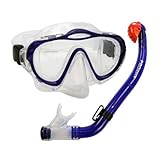 PROMATE Junior Snorkeling Scuba Diving PURGE Mask DRY Snorkel Set for kids/ SCS0033